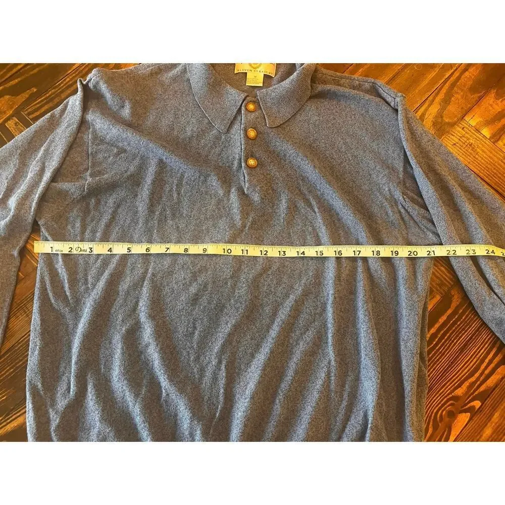 Byron Nelson Eleven Straight Pullover Sweater Men Medium Old Money Preppy Twee